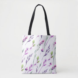 Lila Stamm und Foliage Tasche