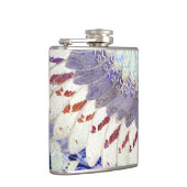 Lila Stammes- Schmetterling Wings Flachmann (Rechts)