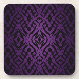 Lila Stammesmuster Untersetzer