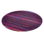 Lila Stammmuster Schneidebrett (Ecke)