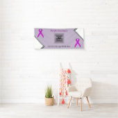 Lila Standardband von Kenneth Yoncich Banner (Insitu)