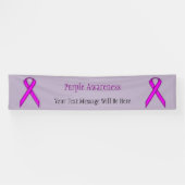 Lila Standardband von Kenneth Yoncich Banner (Horizontal)