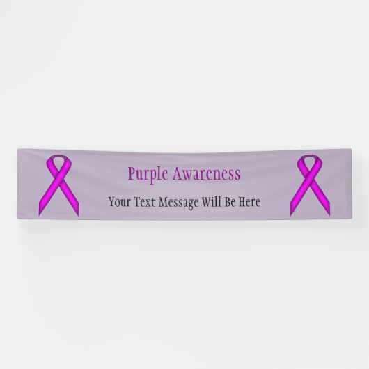 Lila Standardband von Kenneth Yoncich Banner (Horizontal)