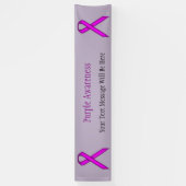 Lila Standardband von Kenneth Yoncich Banner (Vertikal)