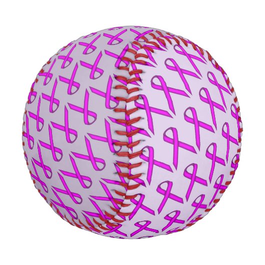 Lila Standardband von Kenneth Yoncich Baseball (Schrägansicht)