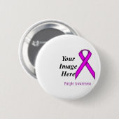 Lila Standardband von Kenneth Yoncich Button (Vorne & Hinten)