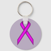 Lila Standardband von Kenneth Yoncich Schlüsselanhänger (Vorderseite)