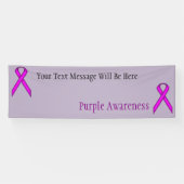 Lila Standardleiste Banner (Horizontal)