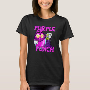 Lila Stanzrolle Inspiriert Lila Stanzstrebe T-Shirt