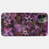 Lila Star Case-Mate iPhone Hülle (Rückseite (Horizontal))