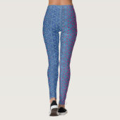 Lila Star Metamorphe Leggings (Rückseite)