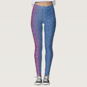 Lila Star Metamorphe Leggings (Vorderseite)