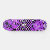 Lila-Star-Skateboard Skateboard (Horizontal)