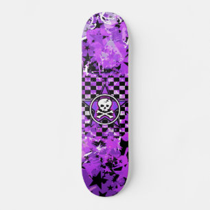 Lila-Star-Skateboard Skateboard