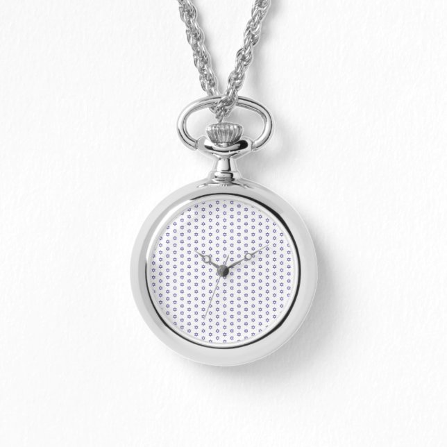 Lila Star von David Seamless Armbanduhr (Vorderseite)