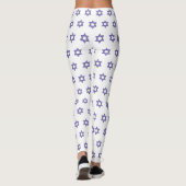 Lila Star von David Seamless Leggings (Rückseite)