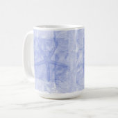 Lila Starfish Kaffeetasse (Vorderseite Links)