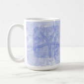 Lila Starfish Kaffeetasse (Links)