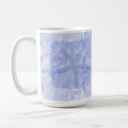 Lila Starfish Kaffeetasse (Links)