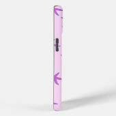 Lila Starfish TelefonCase Case-Mate iPhone Hülle (Rückseite / Rechts)