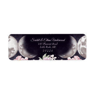 Lila Starry Sky Triple Moon Handfasts