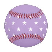Lila Stars Baseball (Rückseite)