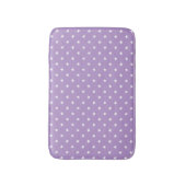 Lila Stars Bath Mat Badematte (Vorderseite Vertikal)