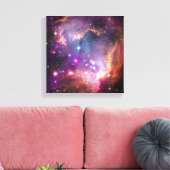 Lila Stars Galaxy Space Astronomie Leinwanddruck (Insitu (Wohnzimmer))