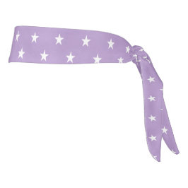 Lila Stars Krawatte Headband