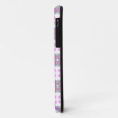 LILA STARS PATTERN Case-Mate iPhone HÜLLE (Hinten/Links)
