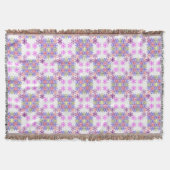LILA STARS PATTERN DECKE (Vorderseite)