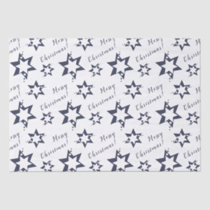 Lila Stary - Frohe Weihnachten individuell anpassb Seidenpapier
