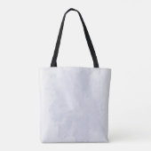 Lila staubblaue Blütenblume Tasche (Rückseite)