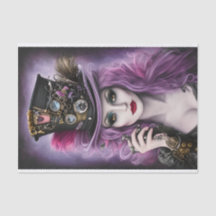 Lila Steampunk Beauty