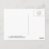 Lila Steinbrech Postkarte (Rückseite)