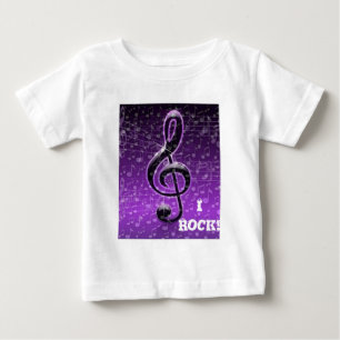 Lila Steine!_ Baby T-shirt
