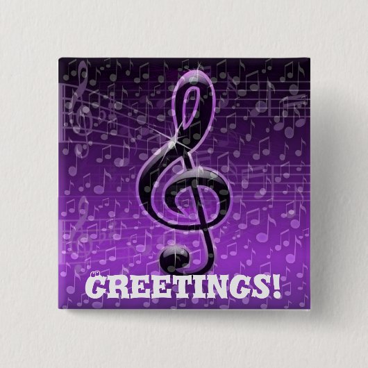 Lila Steine!_ Button (Vorderseite)