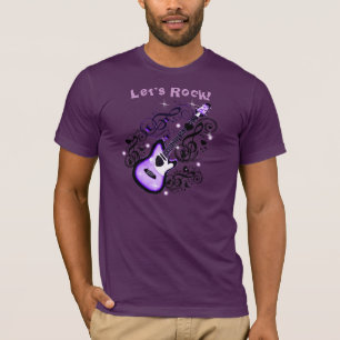 Lila Steine_ T-Shirt