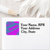 Lila Steno Machine Court Reporter Business Card (Insitu)