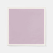 Lila, steppiger Farbton Serviette (Vorderseite)