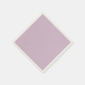 Lila, steppiger Farbton Serviette (Ecke)