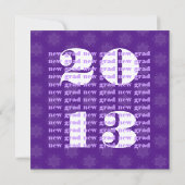 Lila Sterne 2013 Neuer Grad oder Wechsel auf ein b Ankündigung (Rückseite)