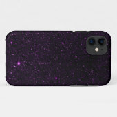 Lila Sterne Case-Mate iPhone Hülle (Rückseite (Horizontal))