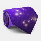 Lila Sterne fischen im Weltraum NASA Space Xray Krawatte (Gerollt)