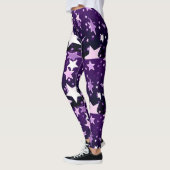 Lila Sterne Leggings (Links)