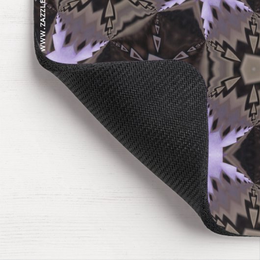 Lila Sterne Mousepad (Ecke)