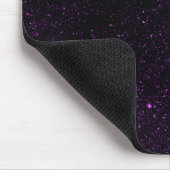 Lila Sterne Mousepad (Ecke)