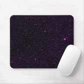 Lila Sterne Mousepad (Mit Mouse)