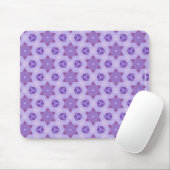 Lila Sterne Mousepad (Mit Mouse)