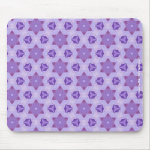 Lila Sterne Mousepad